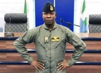 Nigerian Air Force Officer Who Is Ex-Governor Sylva’s Relative, Detained Over Alleged Coup Against Tinubu