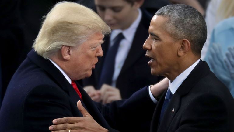 Barack Obama Reacts To Donald Trump Posting Video Depicting Him And Michelle Obama As Apes (Video)