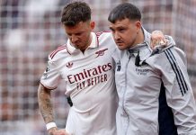 Arsenal FC Titles Chase Suffers Setback as Star Defender is Ruled Out for the Season After a Serious Knee Injury